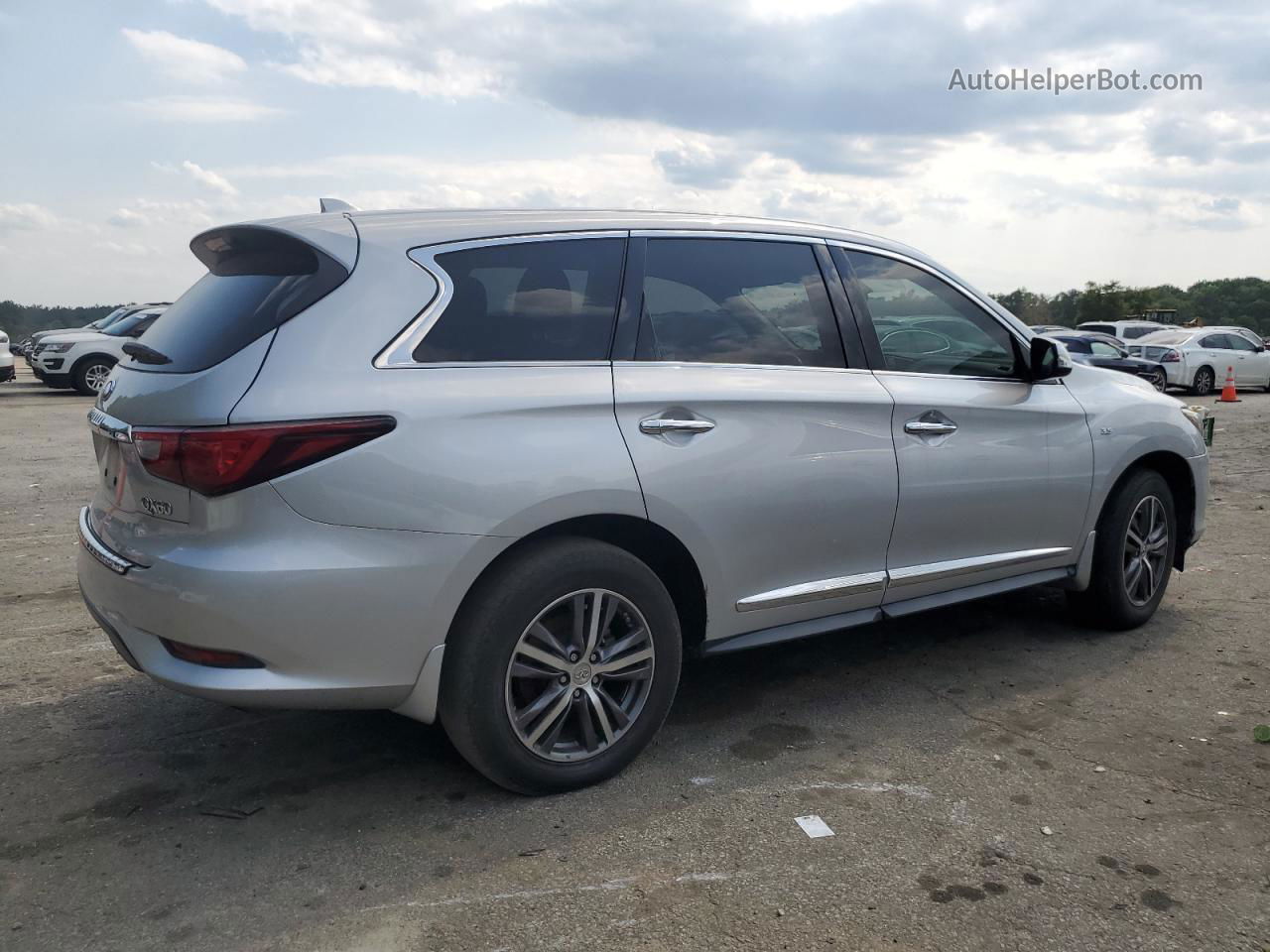 2017 Infiniti Qx60  Silver vin: 5N1DL0MN3HC523937