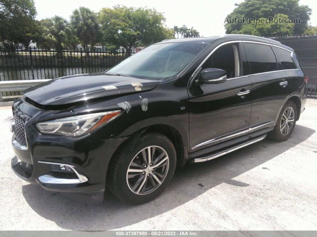 2017 Infiniti Qx60   Black vin: 5N1DL0MN3HC524134