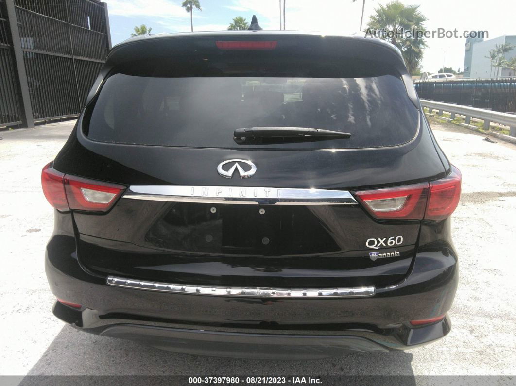 2017 Infiniti Qx60   Black vin: 5N1DL0MN3HC524134