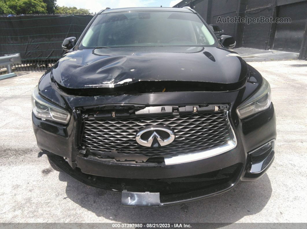 2017 Infiniti Qx60   Black vin: 5N1DL0MN3HC524134