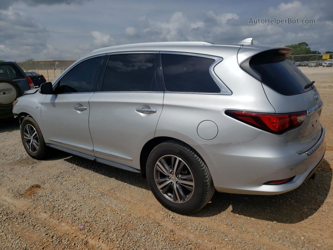 2017 Infiniti Qx60  Silver vin: 5N1DL0MN3HC545677