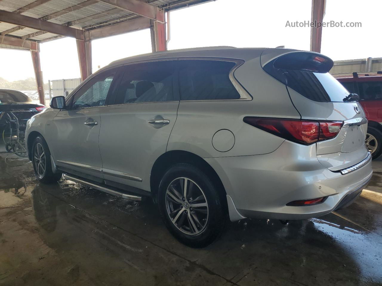 2017 Infiniti Qx60  Серебряный vin: 5N1DL0MN3HC550488