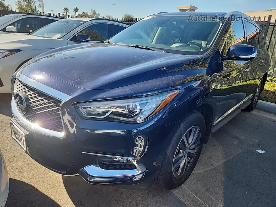 2020 Infiniti Qx60 Luxe/pure/special Edition Blue vin: 5N1DL0MN3LC503776