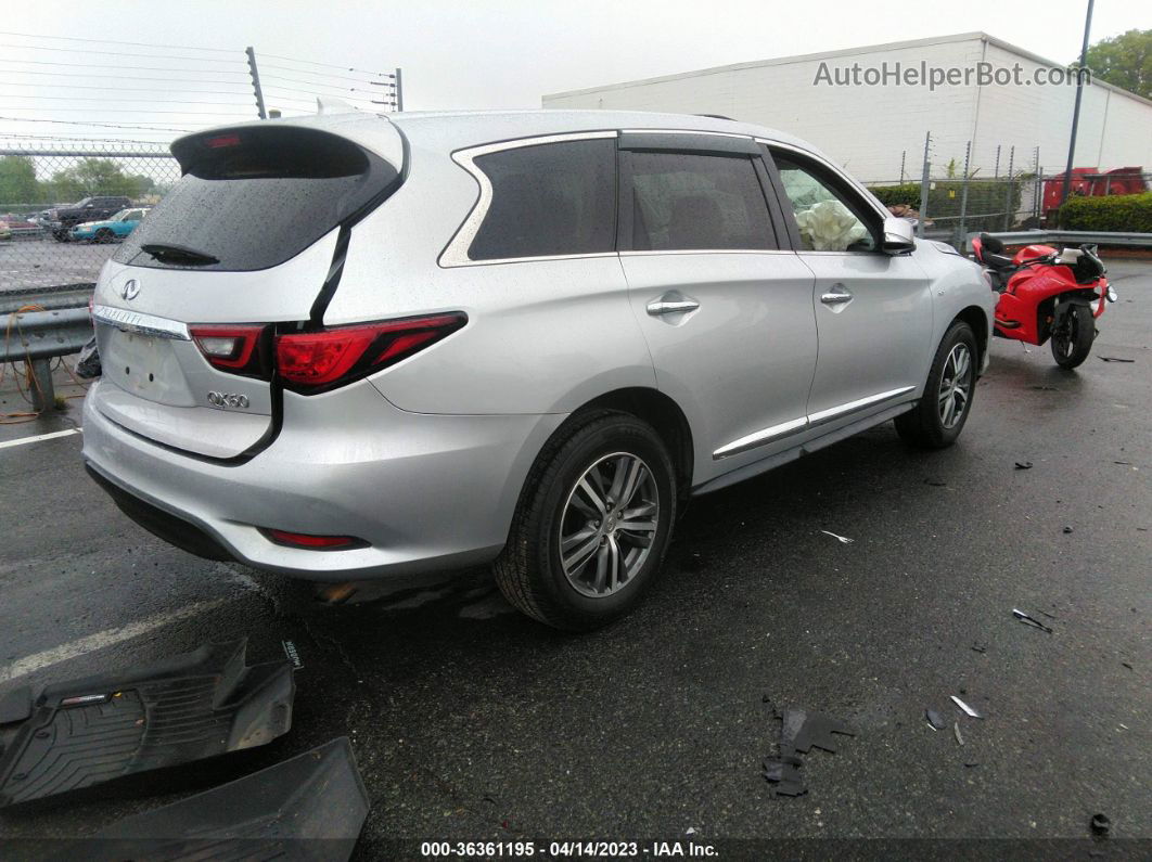 2020 Infiniti Qx60 Pure Silver vin: 5N1DL0MN3LC533067