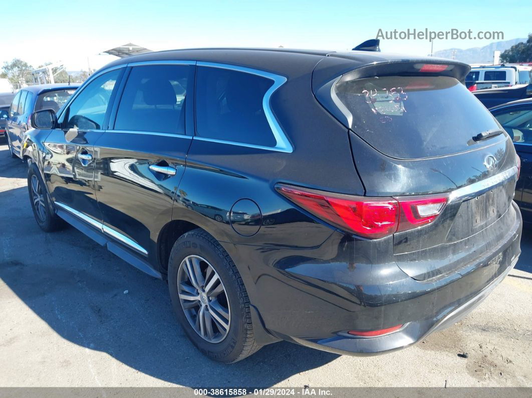 2020 Infiniti Qx60 Pure Черный vin: 5N1DL0MN3LC541492