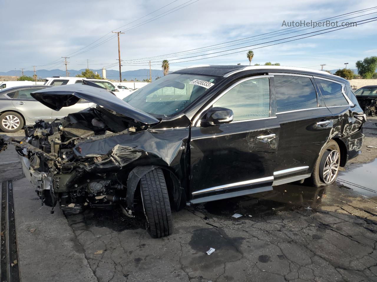 2020 Infiniti Qx60 Luxe Black vin: 5N1DL0MN3LC544442