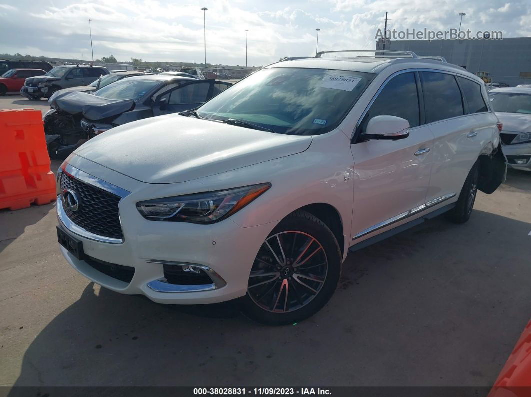 2020 Infiniti Qx60 Signature Edition White vin: 5N1DL0MN3LC545493