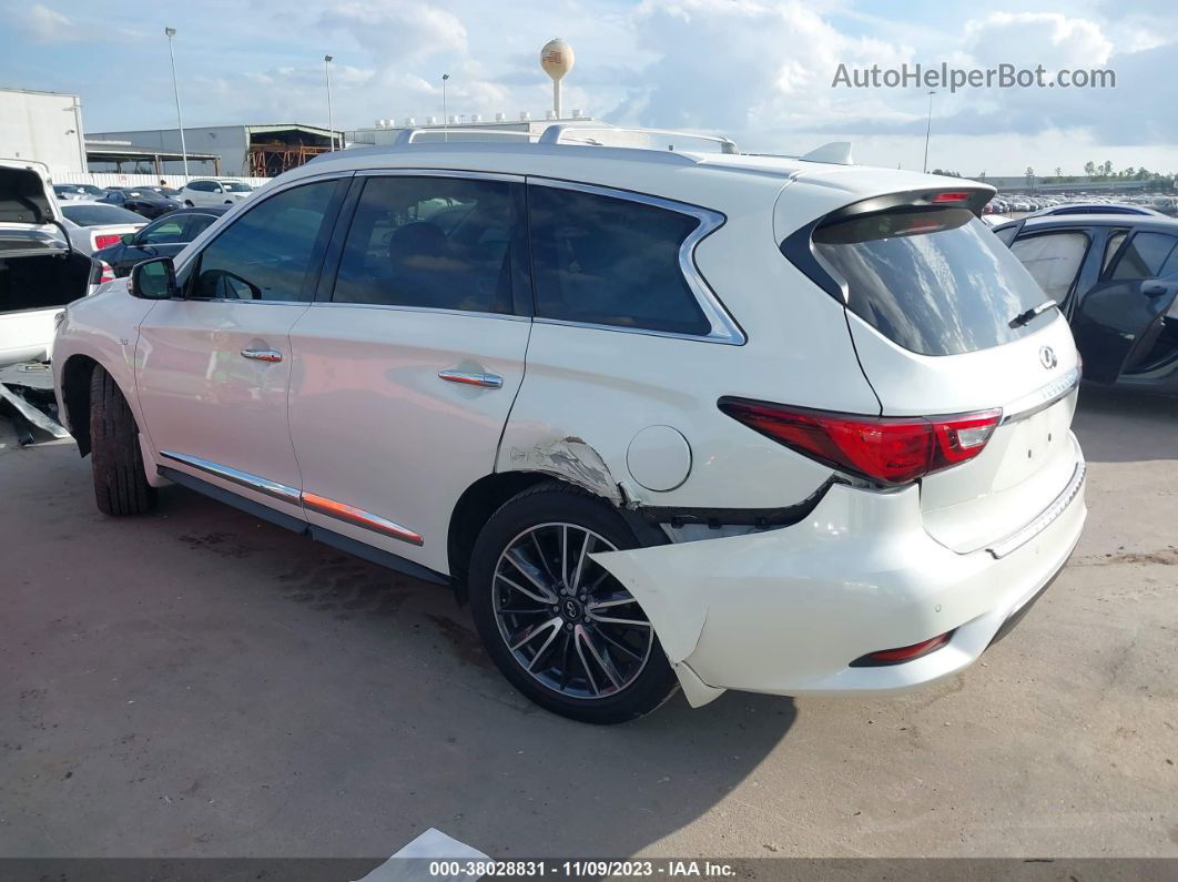 2020 Infiniti Qx60 Signature Edition White vin: 5N1DL0MN3LC545493