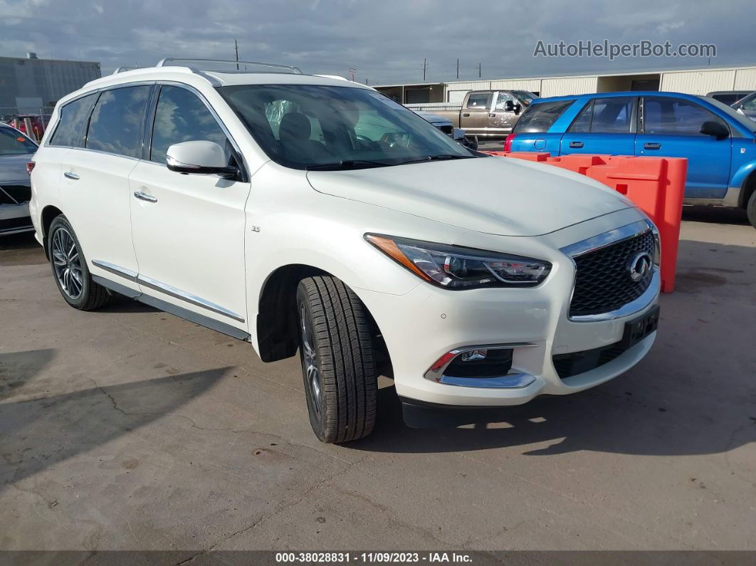 2020 Infiniti Qx60 Signature Edition White vin: 5N1DL0MN3LC545493