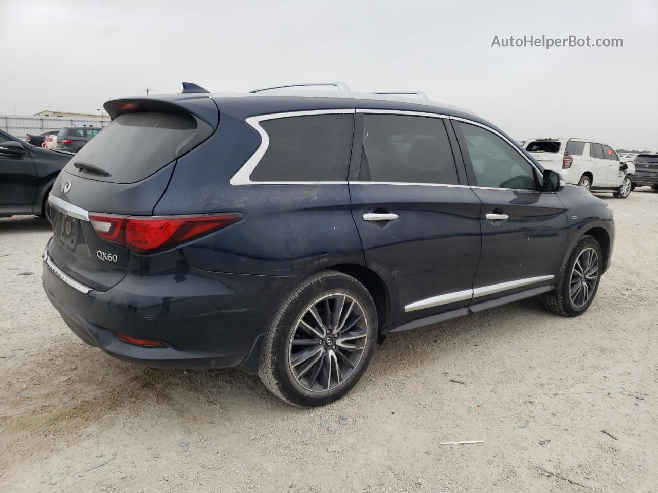 2020 Infiniti Qx60 Luxe Blue vin: 5N1DL0MN3LC545557