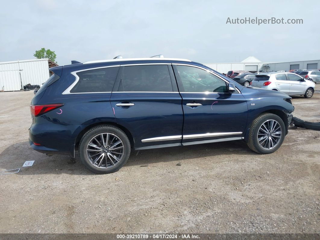 2017 Infiniti Qx60   Blue vin: 5N1DL0MN4HC501249