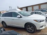 2017 Infiniti Qx60   White vin: 5N1DL0MN4HC511196