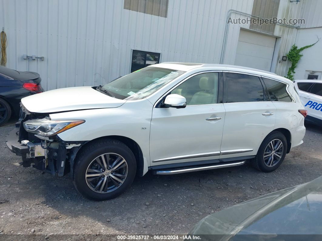 2017 Infiniti Qx60   White vin: 5N1DL0MN4HC559801