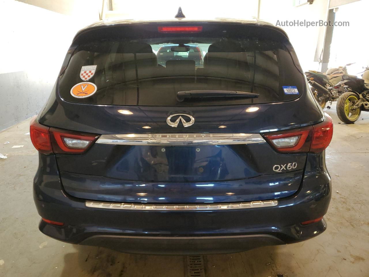 2020 Infiniti Qx60 Luxe Blue vin: 5N1DL0MN4LC507416