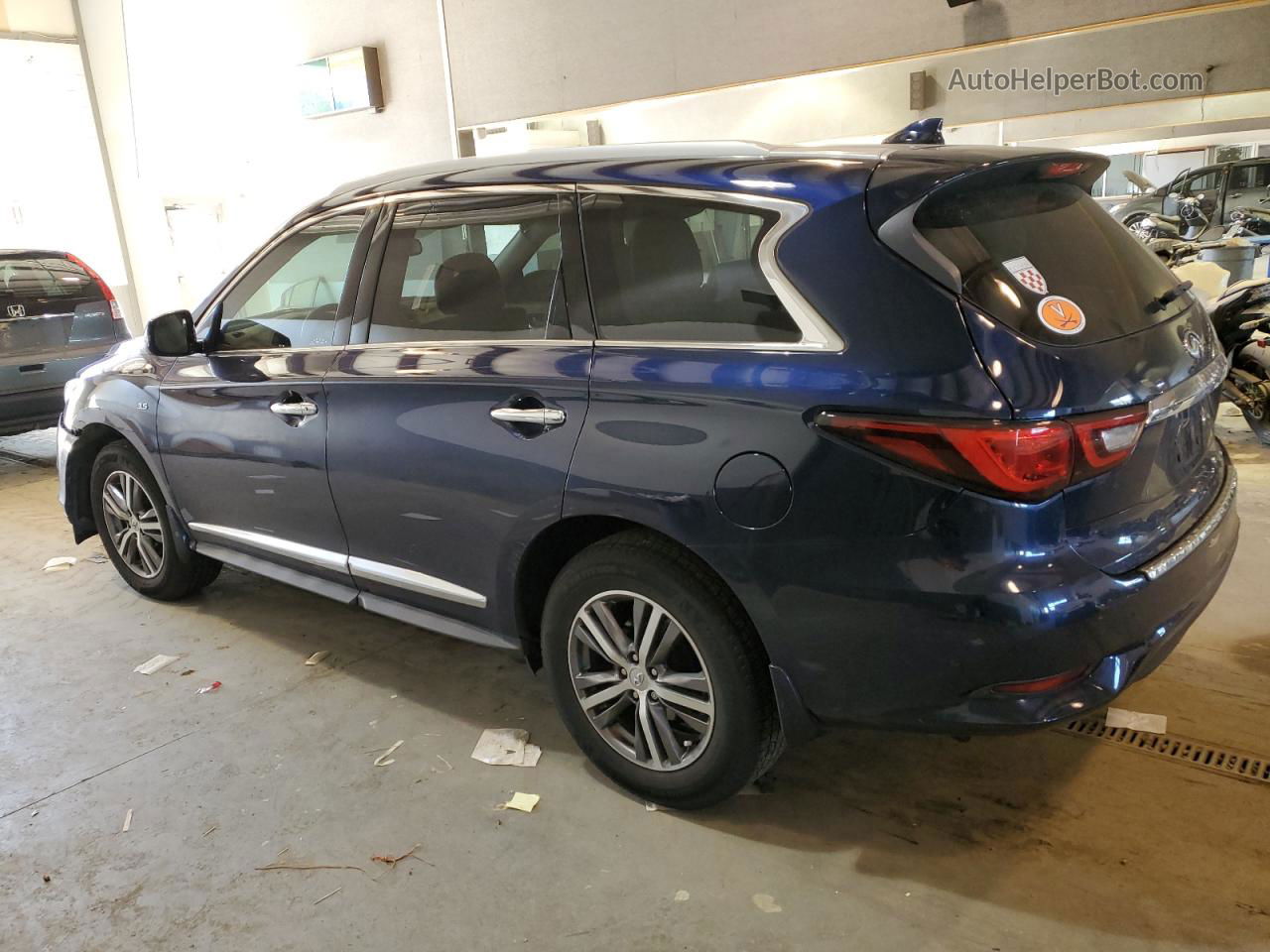 2020 Infiniti Qx60 Luxe Blue vin: 5N1DL0MN4LC507416