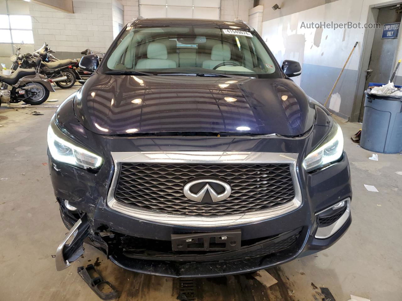 2020 Infiniti Qx60 Luxe Blue vin: 5N1DL0MN4LC507416