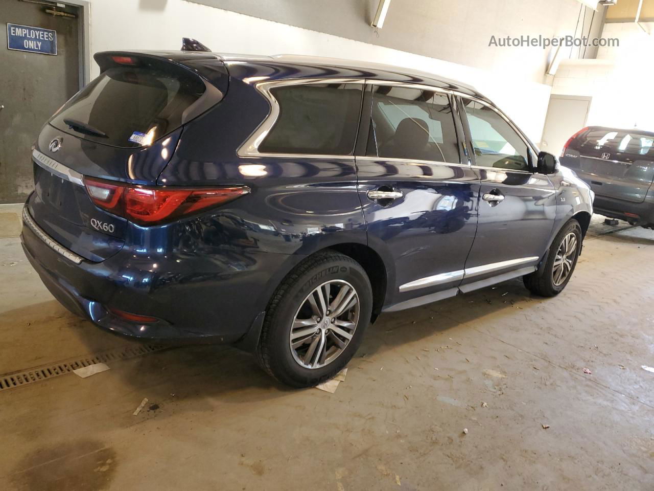 2020 Infiniti Qx60 Luxe Blue vin: 5N1DL0MN4LC507416