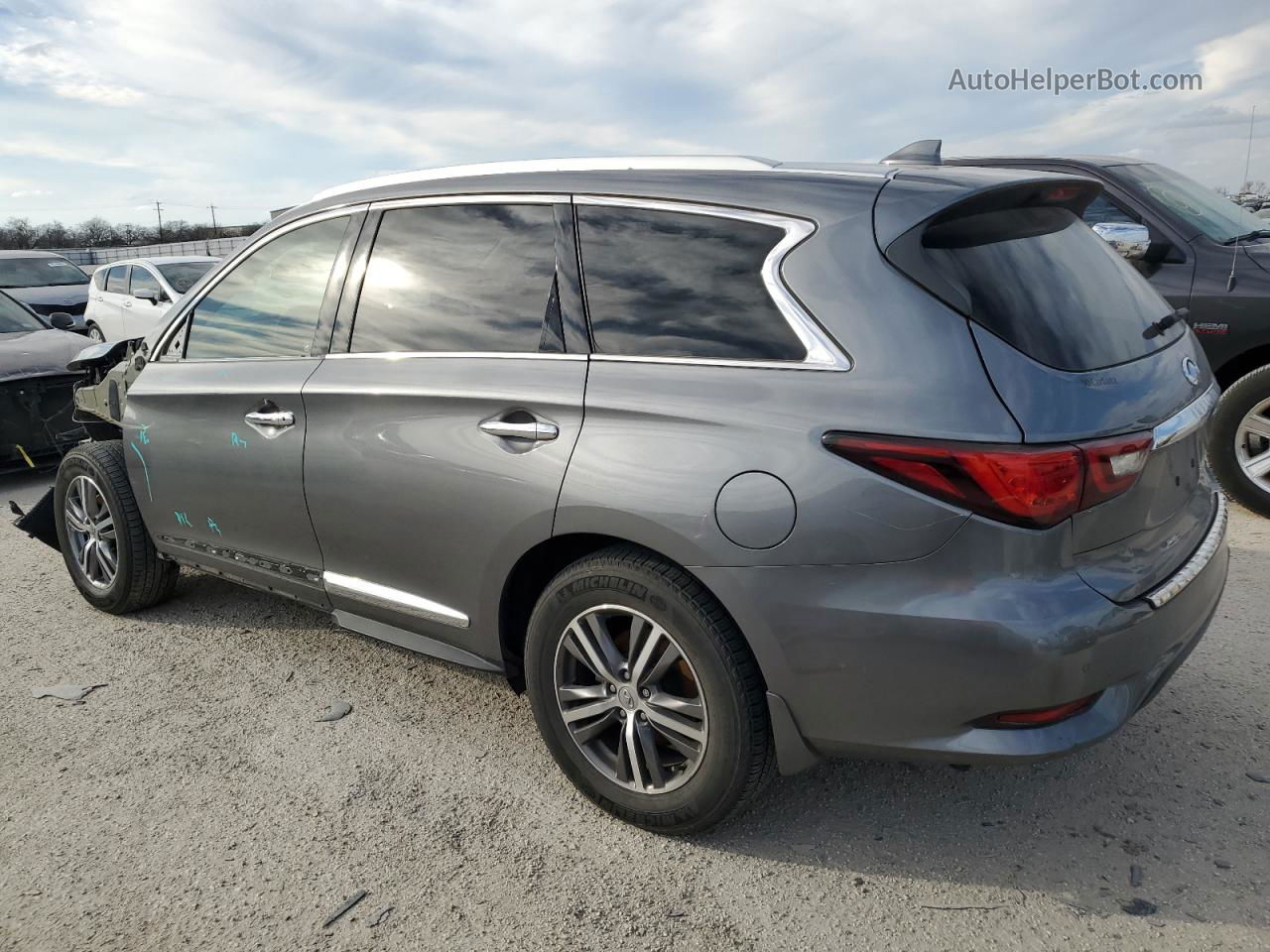 2020 Infiniti Qx60 Luxe Gray vin: 5N1DL0MN4LC516147