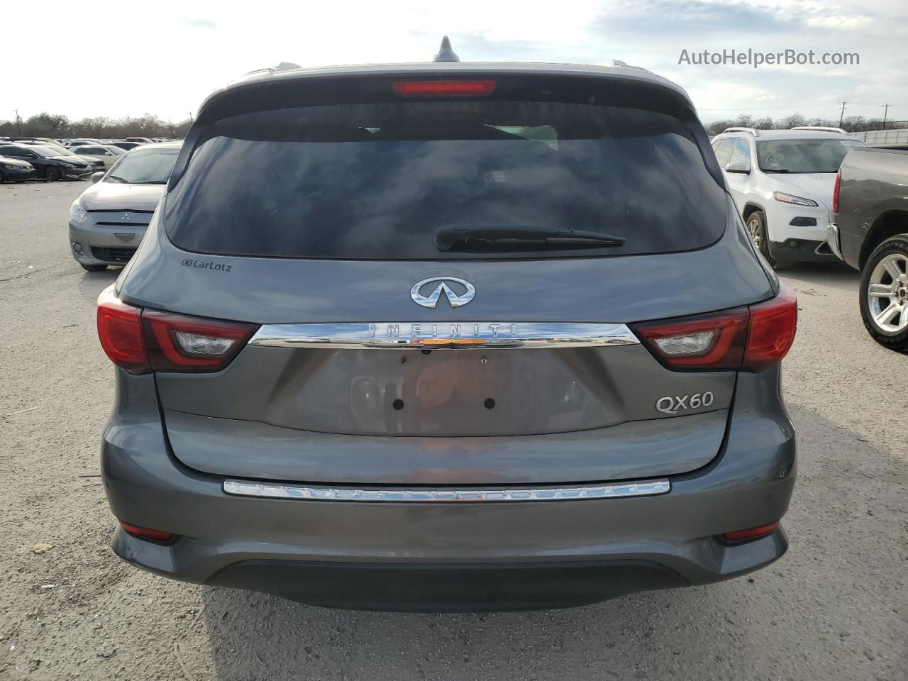 2020 Infiniti Qx60 Luxe Gray vin: 5N1DL0MN4LC516147