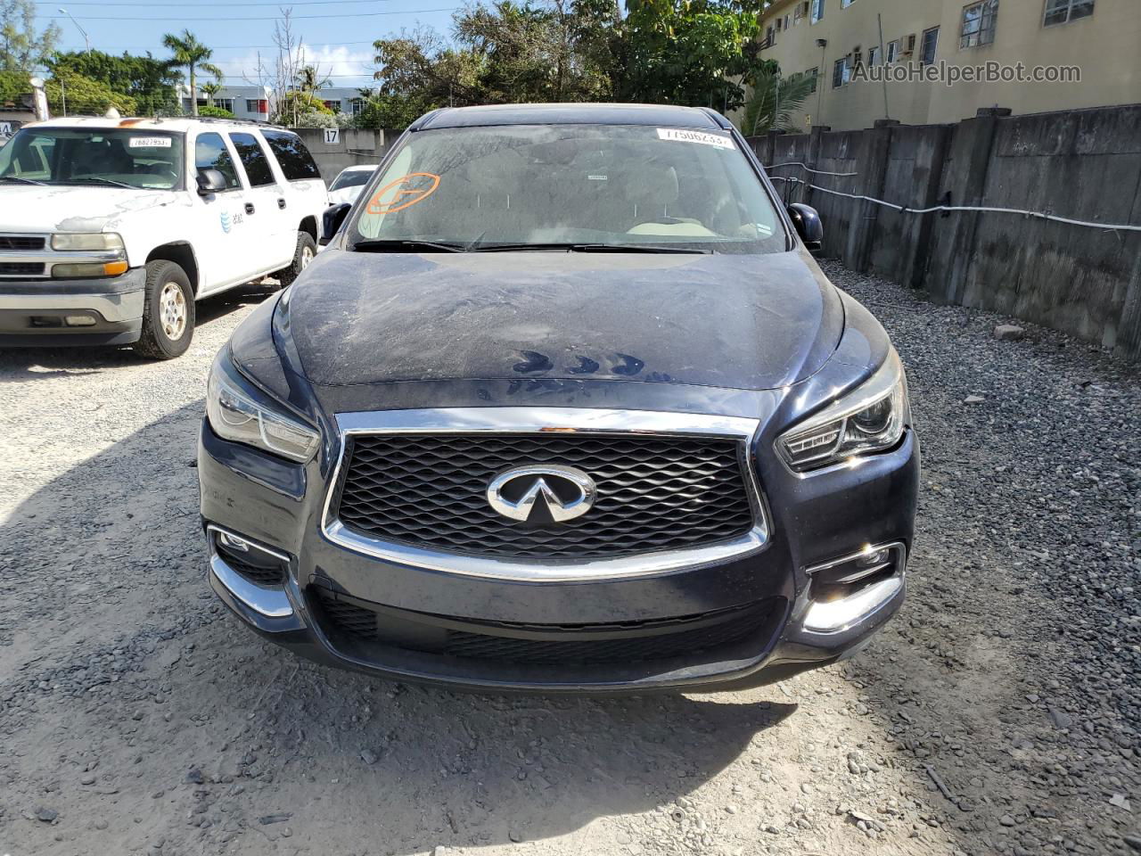 2020 Infiniti Qx60 Luxe Blue vin: 5N1DL0MN4LC524717