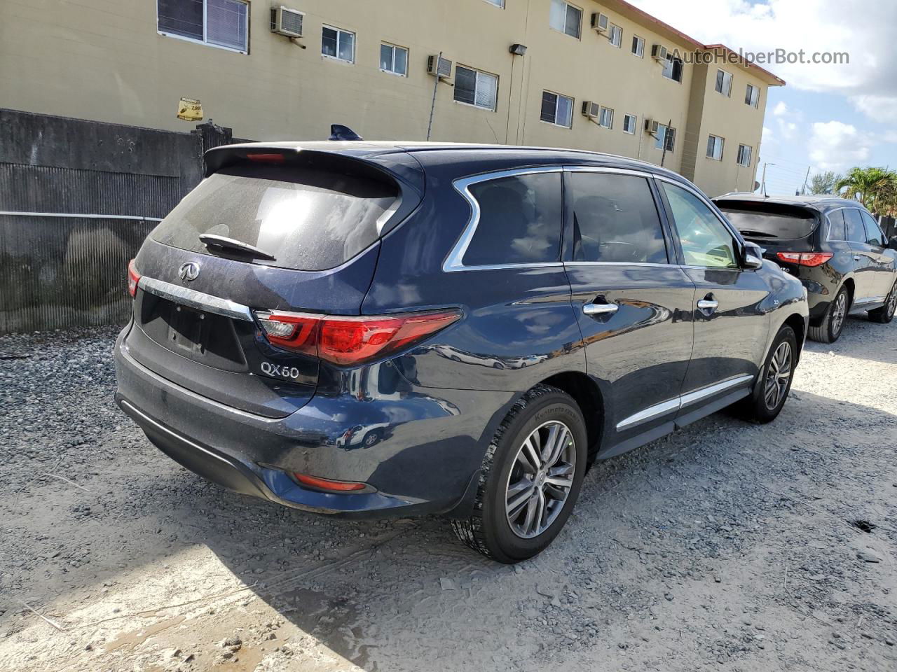 2020 Infiniti Qx60 Luxe Blue vin: 5N1DL0MN4LC524717