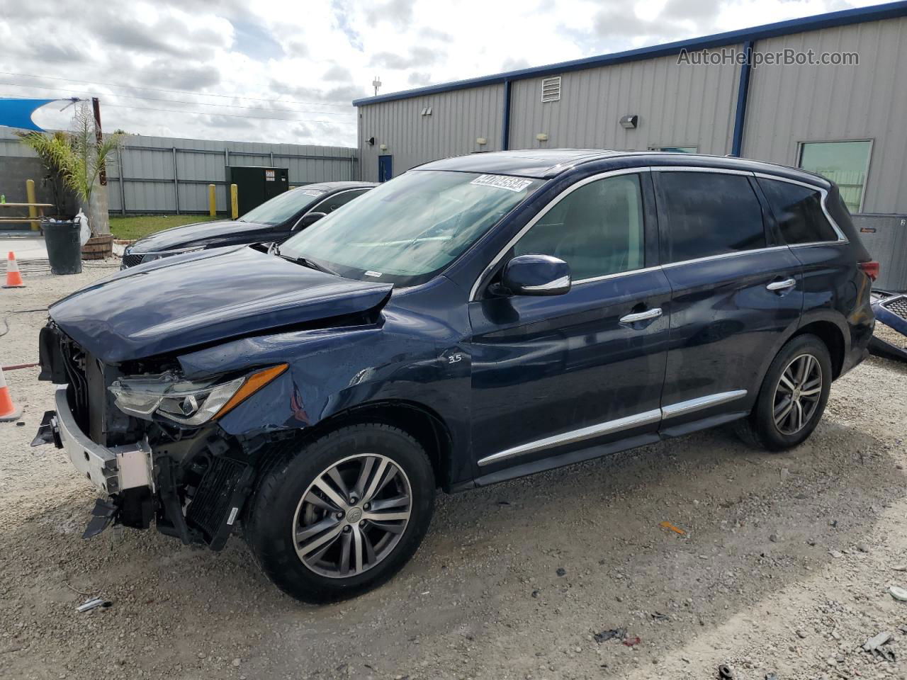 2020 Infiniti Qx60 Luxe Blue vin: 5N1DL0MN4LC527391