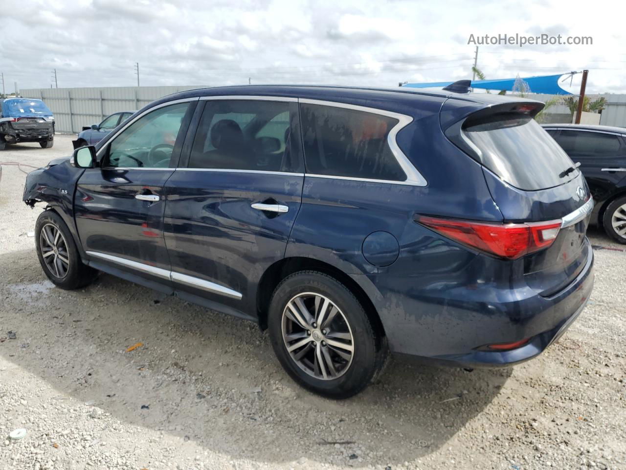 2020 Infiniti Qx60 Luxe Blue vin: 5N1DL0MN4LC527391