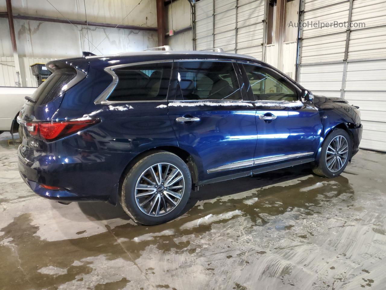 2020 Infiniti Qx60 Luxe Blue vin: 5N1DL0MN4LC541176