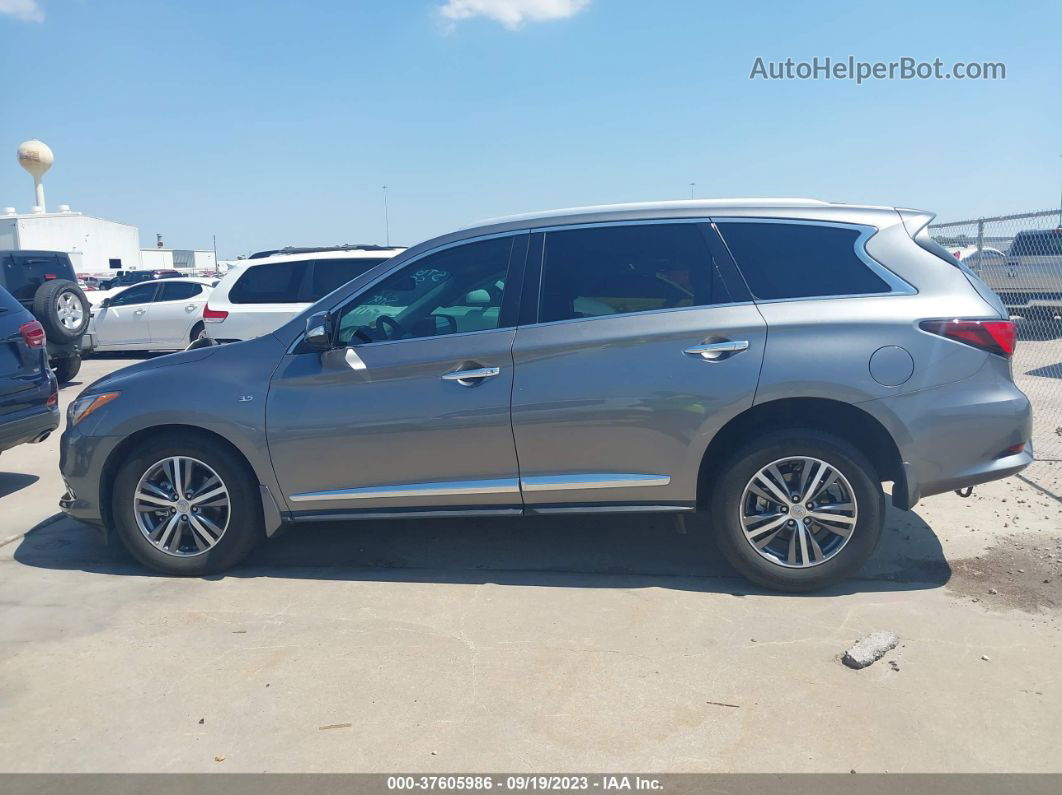 2020 Infiniti Qx60 Luxe Gray vin: 5N1DL0MN4LC541386