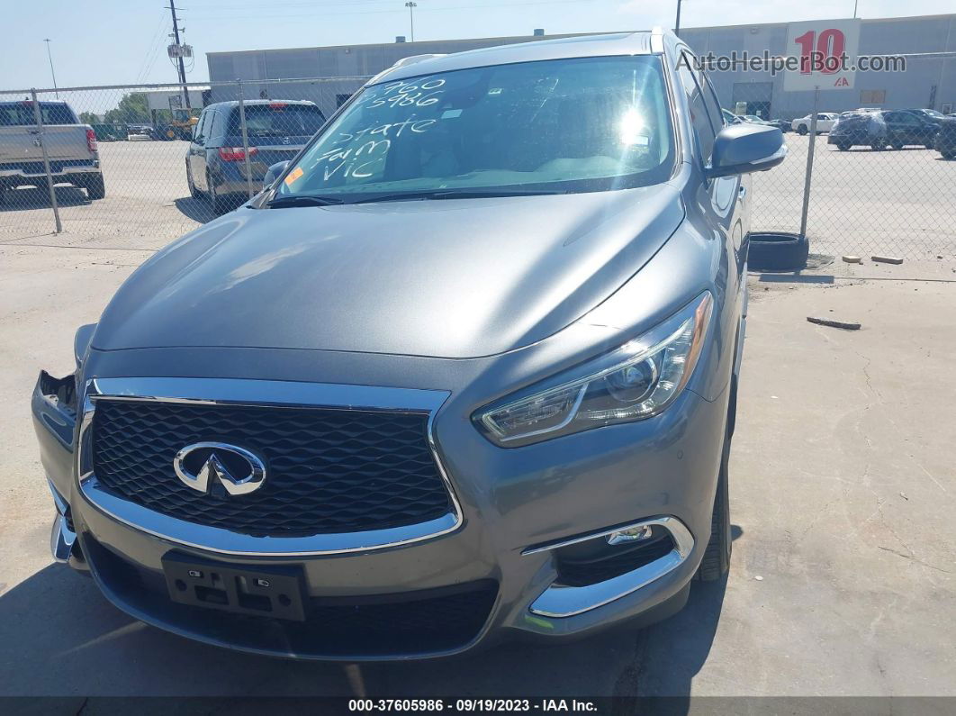 2020 Infiniti Qx60 Luxe Серый vin: 5N1DL0MN4LC541386