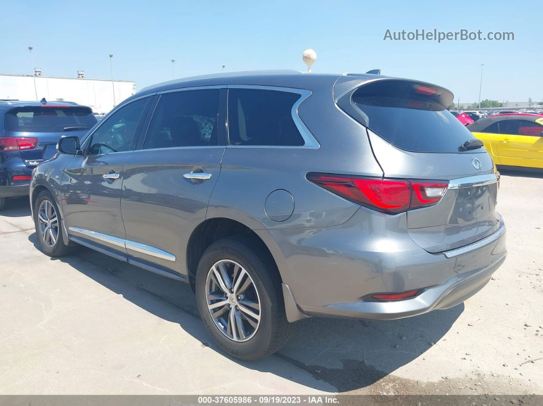 2020 Infiniti Qx60 Luxe Gray vin: 5N1DL0MN4LC541386