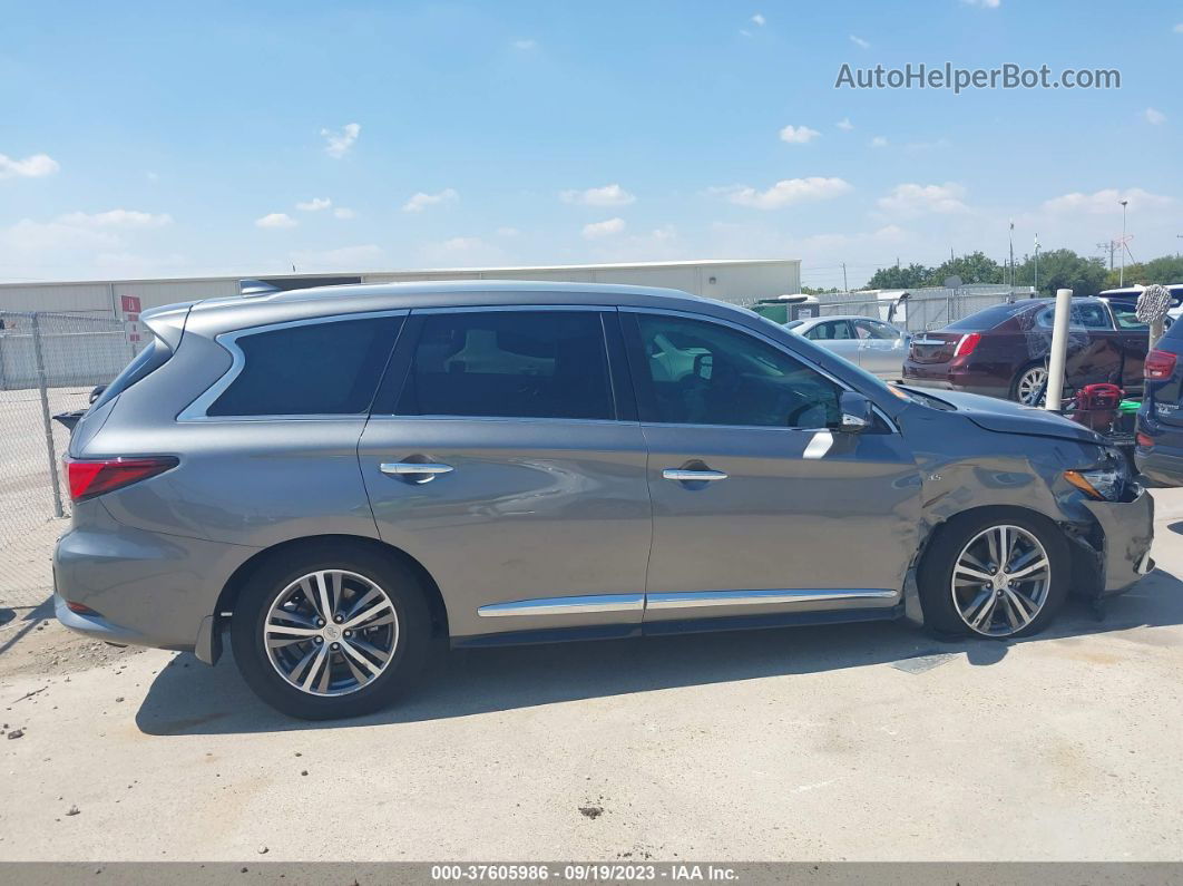 2020 Infiniti Qx60 Luxe Gray vin: 5N1DL0MN4LC541386