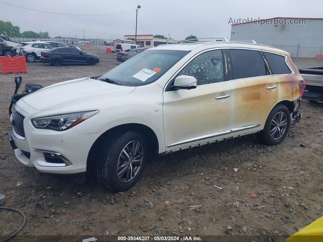 2017 Infiniti Qx60   White vin: 5N1DL0MN5HC501292