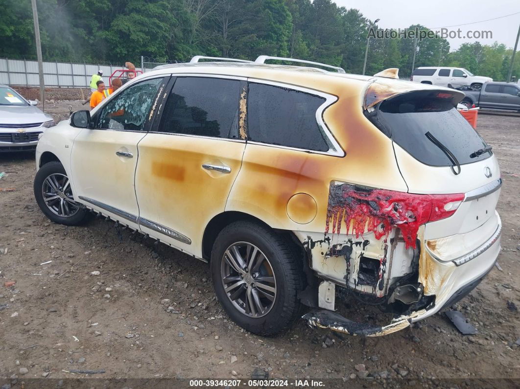 2017 Infiniti Qx60   White vin: 5N1DL0MN5HC501292