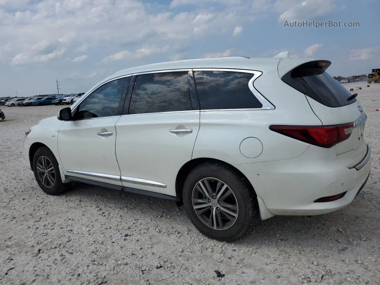 2017 Infiniti Qx60 White vin: 5N1DL0MN5HC515175