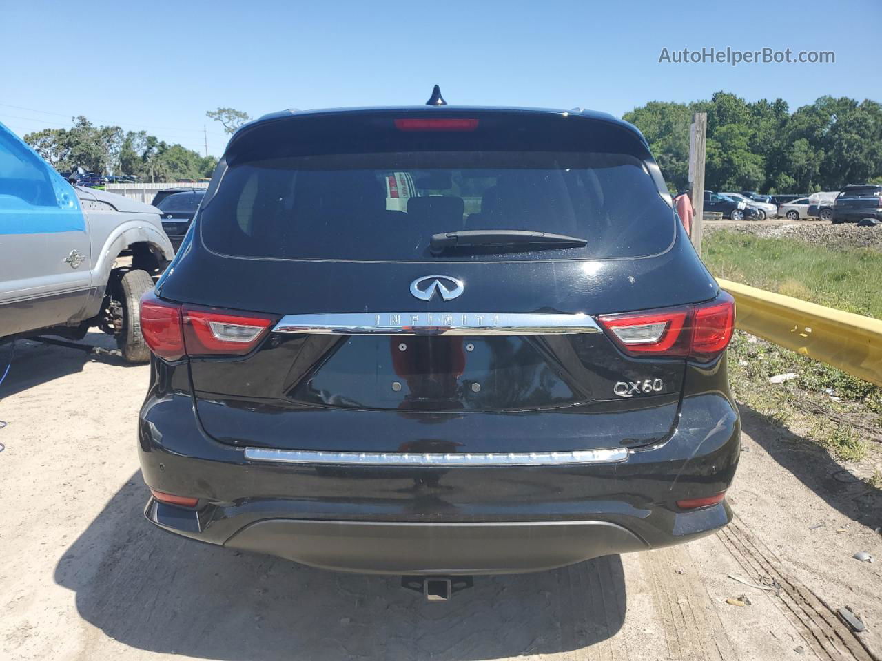 2017 Infiniti Qx60  Black vin: 5N1DL0MN5HC518819