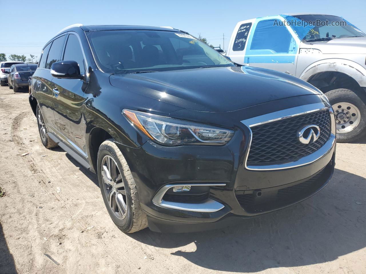 2017 Infiniti Qx60  Black vin: 5N1DL0MN5HC518819