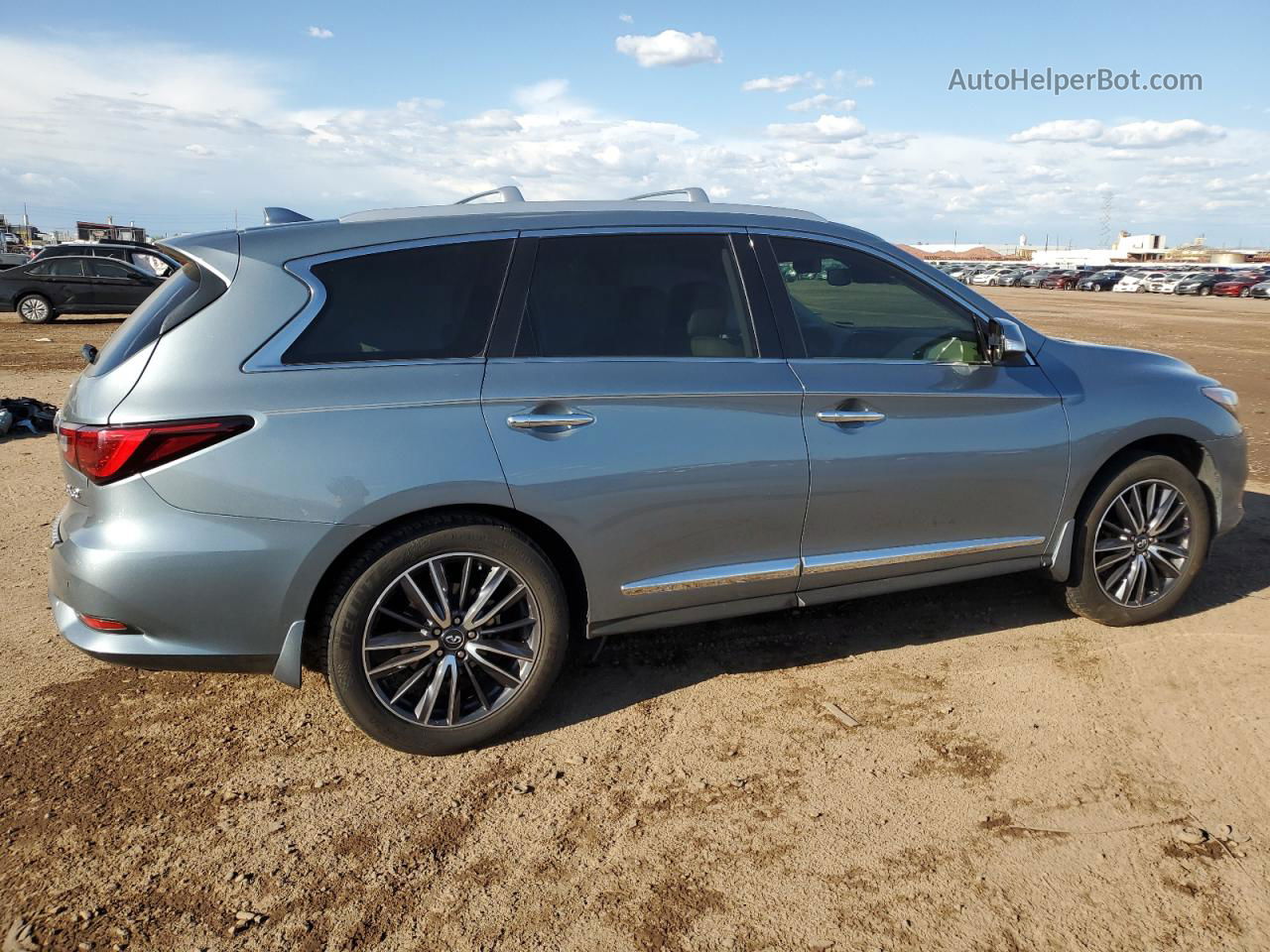 2017 Infiniti Qx60  Gray vin: 5N1DL0MN5HC520232