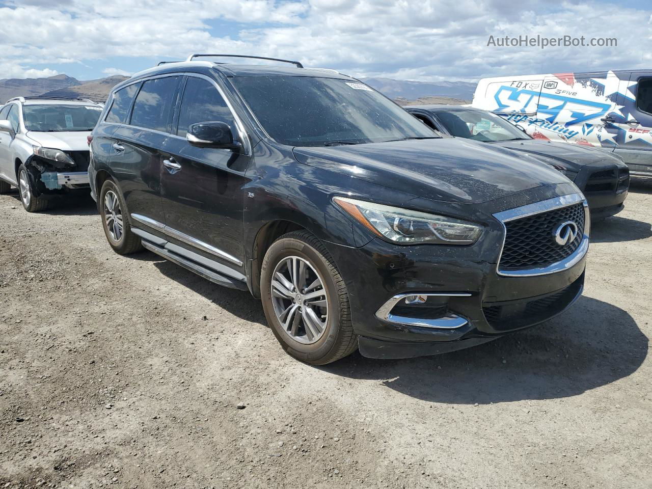 2017 Infiniti Qx60  Black vin: 5N1DL0MN5HC529321