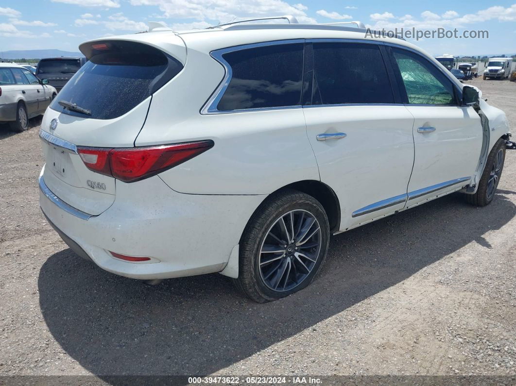 2017 Infiniti Qx60   Cream vin: 5N1DL0MN5HC547155