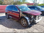 2020 Infiniti Qx60 Luxe Burgundy vin: 5N1DL0MN5LC504444