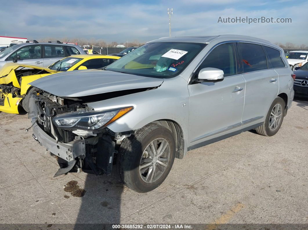 2020 Infiniti Qx60 Luxe Silver vin: 5N1DL0MN5LC522653