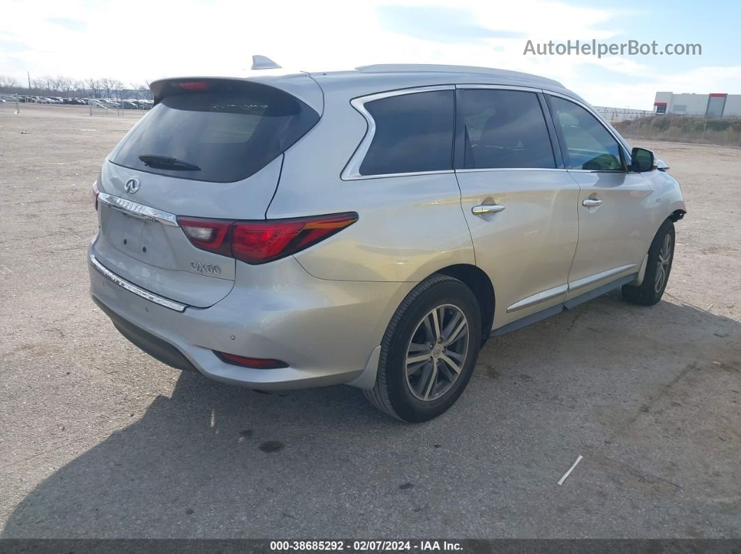 2020 Infiniti Qx60 Luxe Silver vin: 5N1DL0MN5LC522653