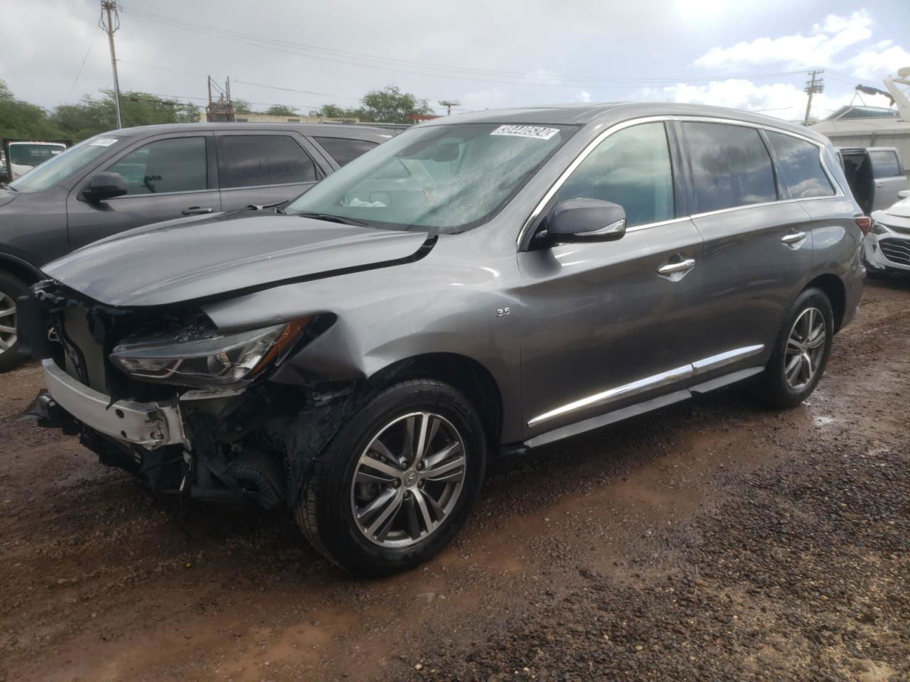 2020 Infiniti Qx60 Luxe Charcoal vin: 5N1DL0MN5LC523379