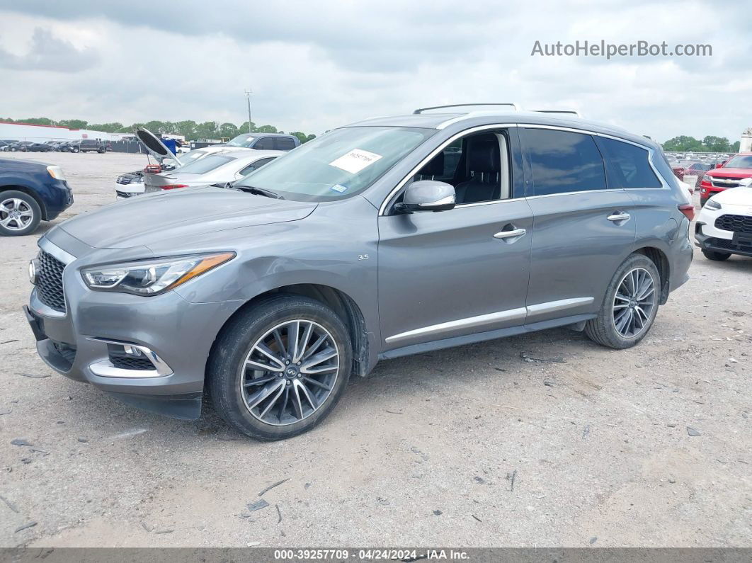 2020 Infiniti Qx60 Luxe Gray vin: 5N1DL0MN5LC526539