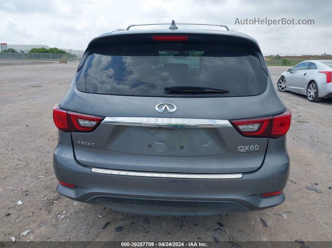 2020 Infiniti Qx60 Luxe Gray vin: 5N1DL0MN5LC526539