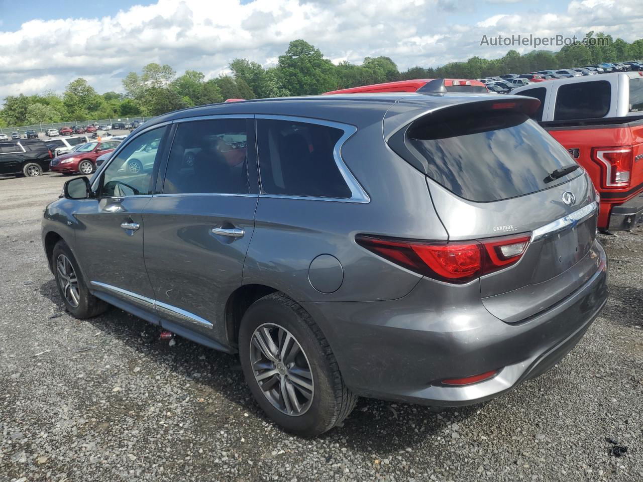 2020 Infiniti Qx60 Luxe Серый vin: 5N1DL0MN5LC533801