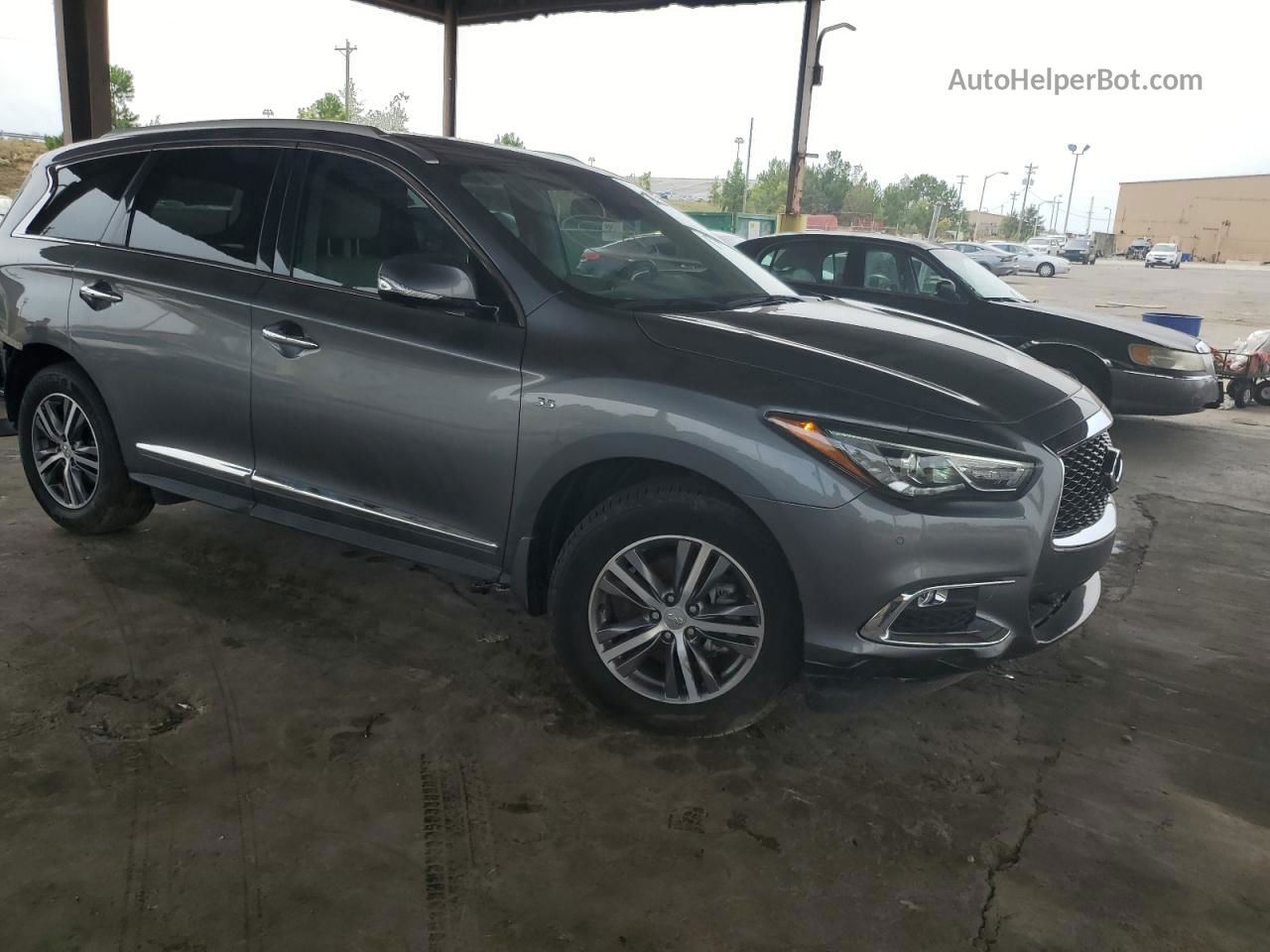 2020 Infiniti Qx60 Luxe Silver vin: 5N1DL0MN5LC537539