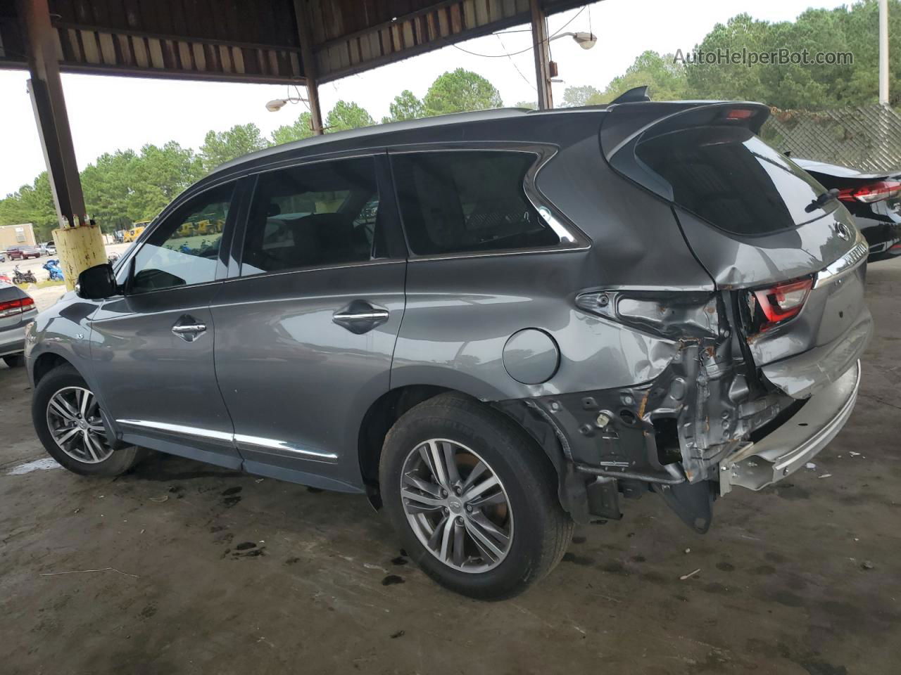 2020 Infiniti Qx60 Luxe Silver vin: 5N1DL0MN5LC537539