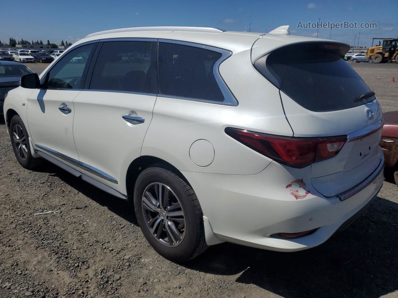 2017 Infiniti Qx60  Белый vin: 5N1DL0MN6HC504573